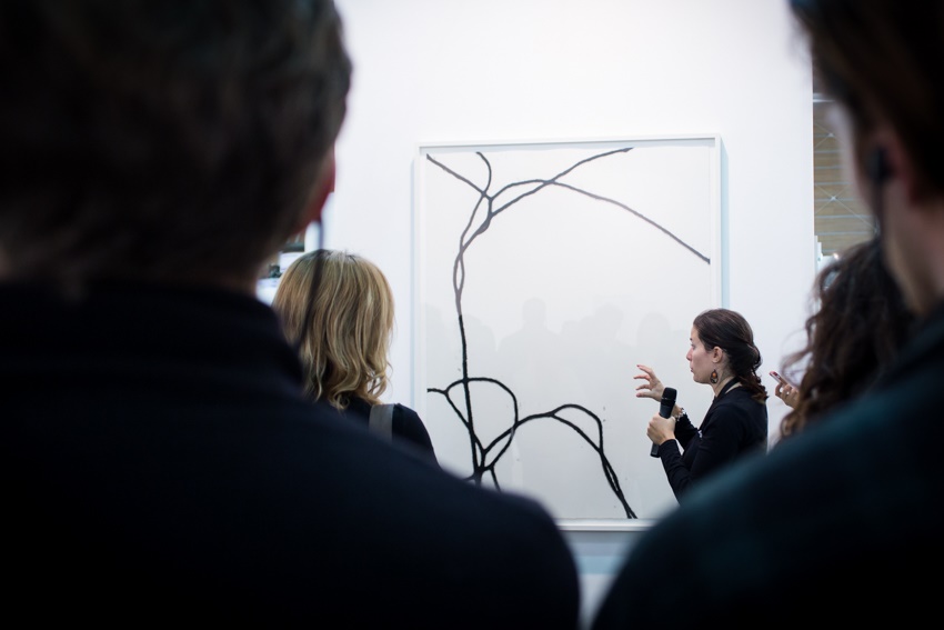 Visita Guidata presso Artissima 2016, ©Maria Elisa Ferraris