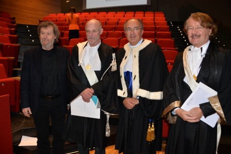 Laurea Honoris Causa in Filosofia per Anselm Kiefer e Werner Gephart.
