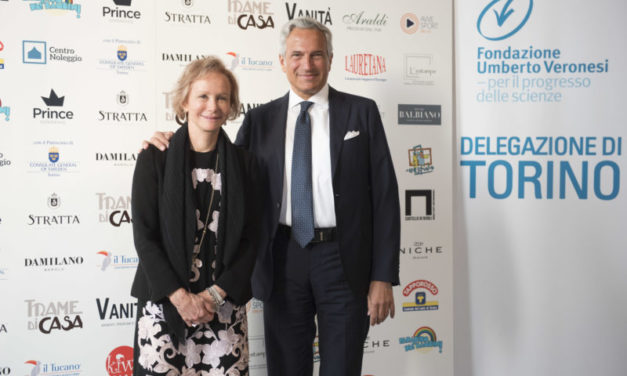 La delegazione torinese della Fondazione Veronesi al suo terzo charity event per l'oncologia pediatrica.