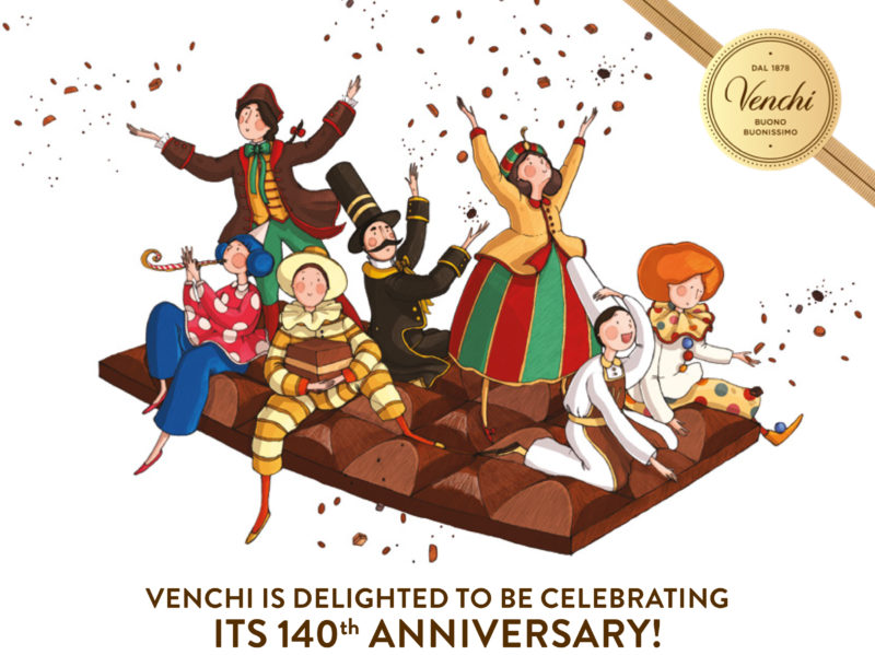 I 140 anni di Venchi celebrati con una dolce mostra alle OGR.