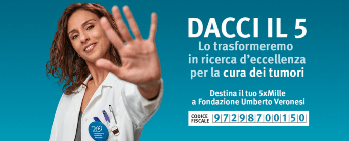 La Fondazione Veronesi continua il suo impegno per l’oncologia pediatrica.