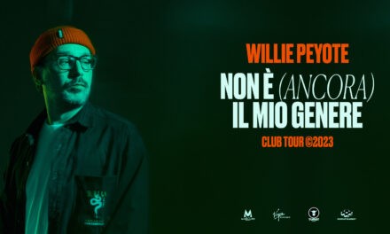 Willie Peyote porta il suo “Non è (ancora) il mio genere – Club Tour” a Torino con due date