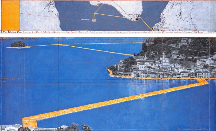 Chi muove le acque. Camminare sul Lago d’Iseo è il grande progetto dell’artista Christo.