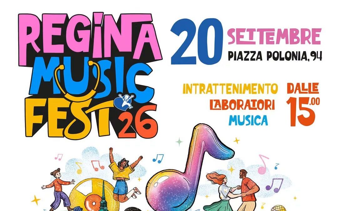 Regina Music Fest 2026: musica e solidarietà per i bambini del Regina Margherita